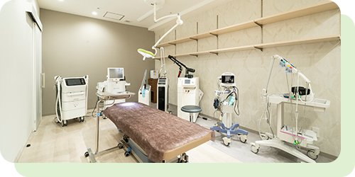 即日での手術が可能