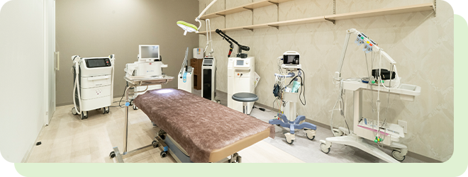 即日での手術が可能